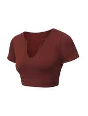Shape me up Crop T-shirt - HeyShape