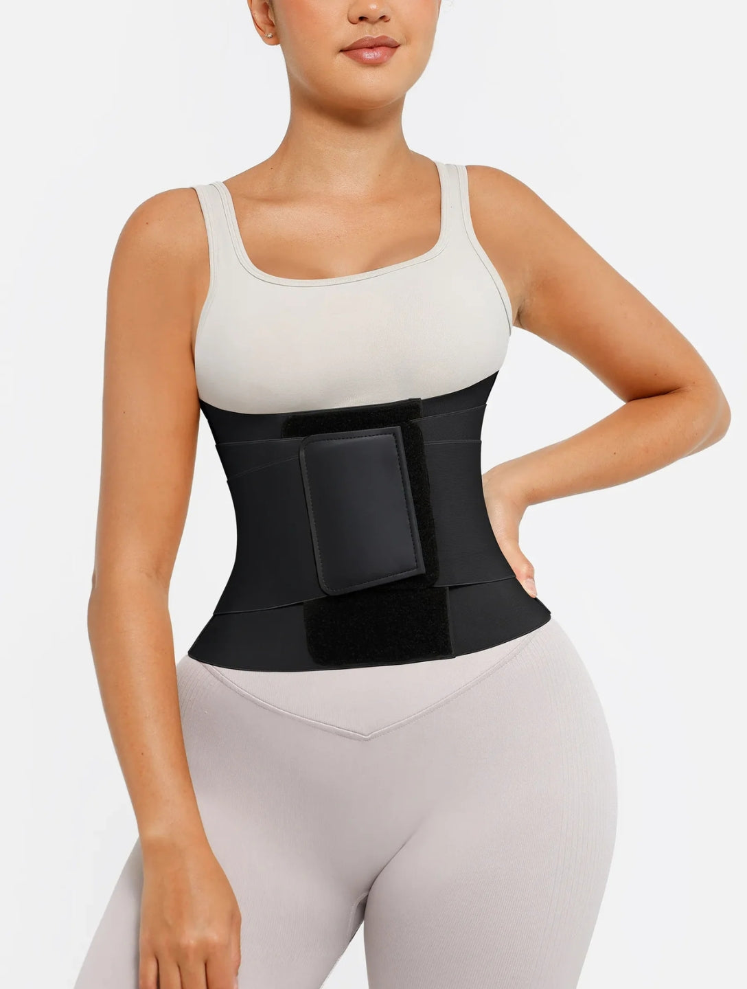 Faja ajustable para control de abdomen