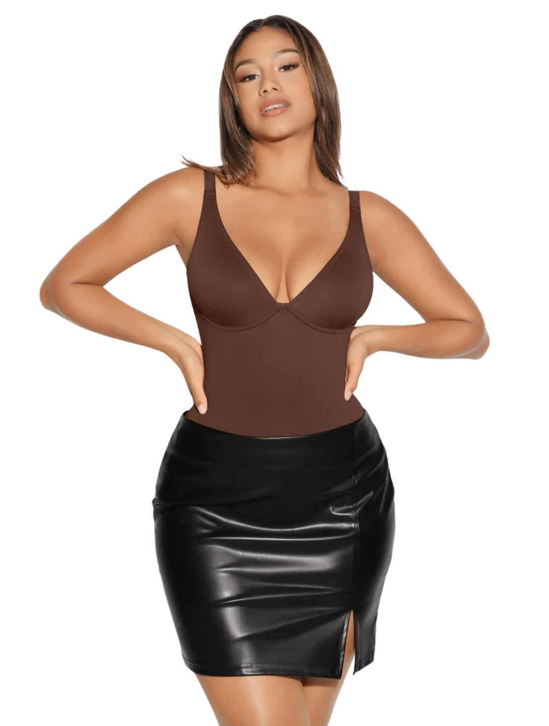 The Plunge Bodysuit - HeyShape