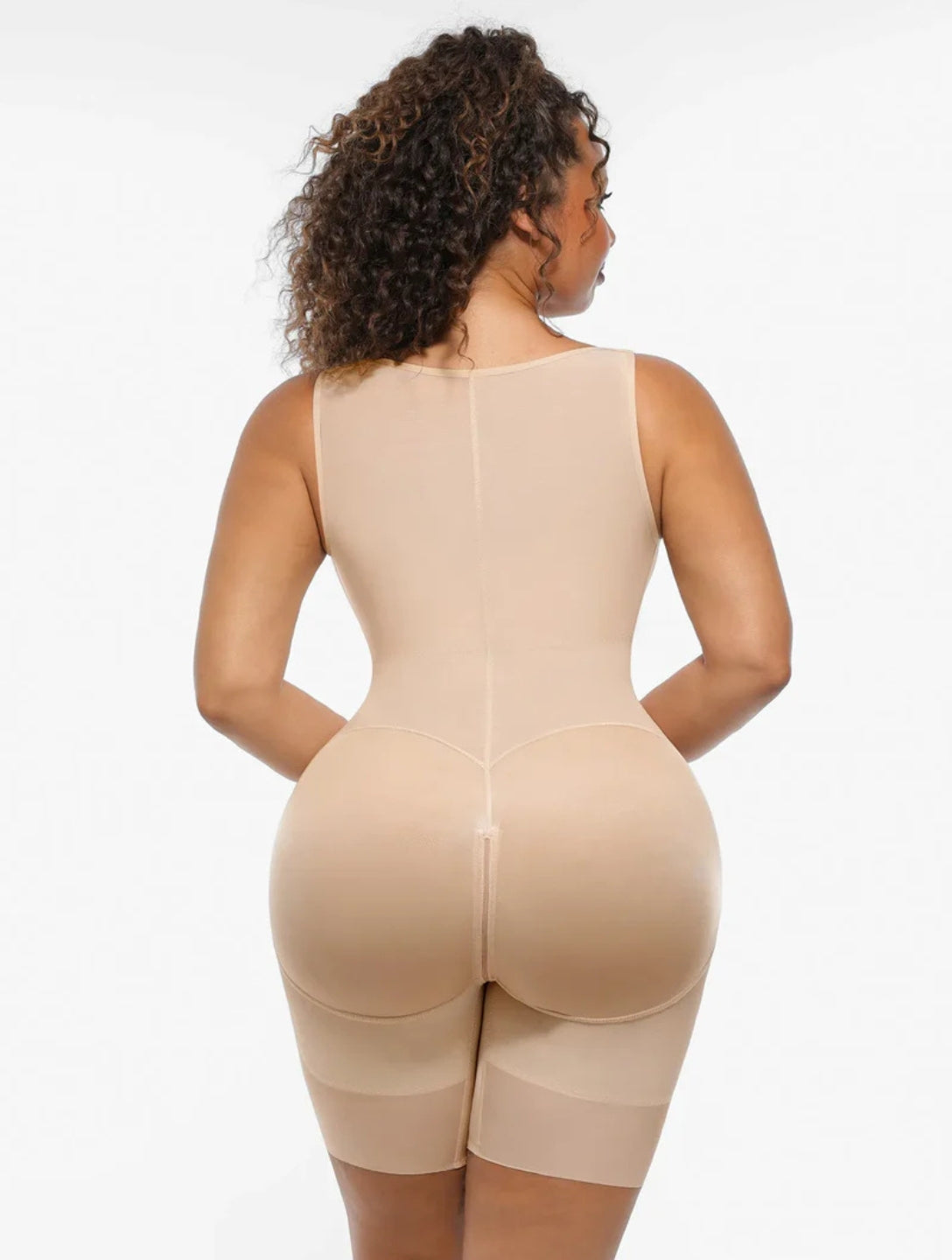 U-Shaped Faja Tummy Control Butt Lift Bodysuit - HeyShape