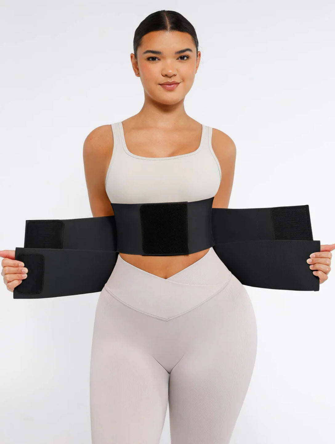 Faja ajustable para control de abdomen