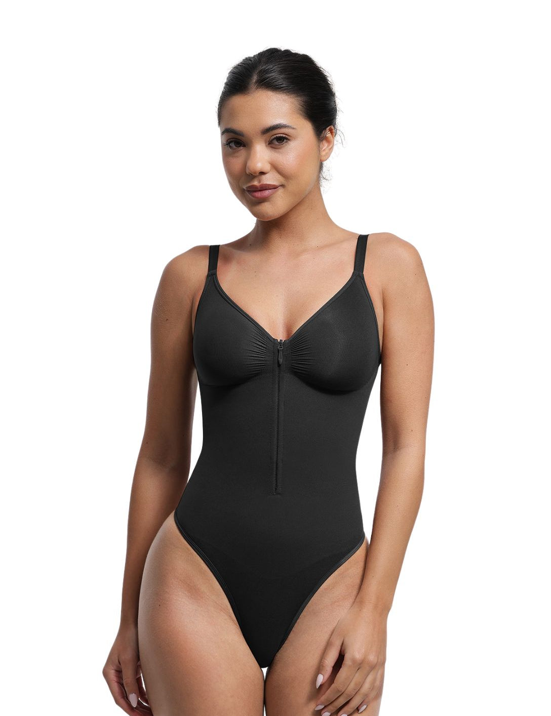 The Zip & Shape Bodysuit - HeyShape