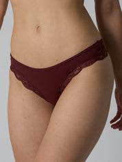 The Smooth Lace Thong - HeyShape
