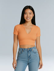 Shape me up Crop T-shirt - HeyShape
