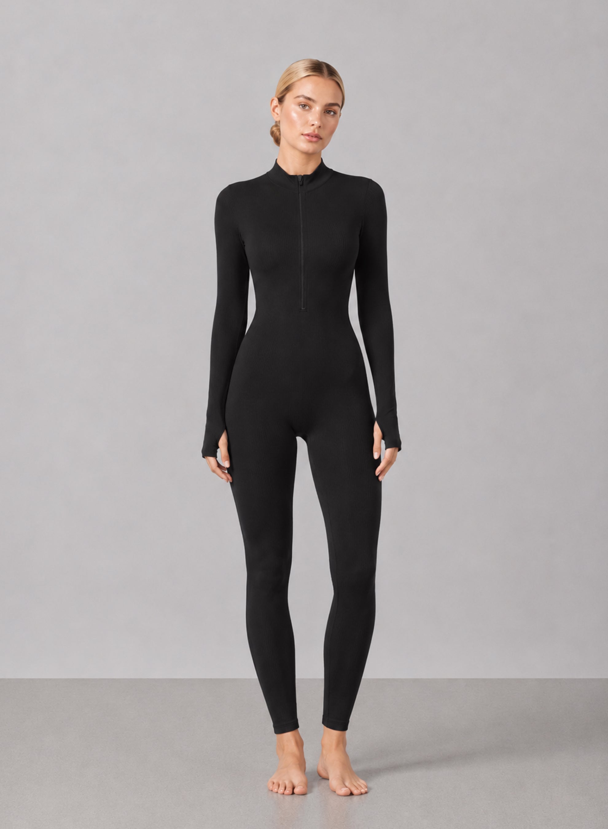 Snatched Rib Jumpsuit