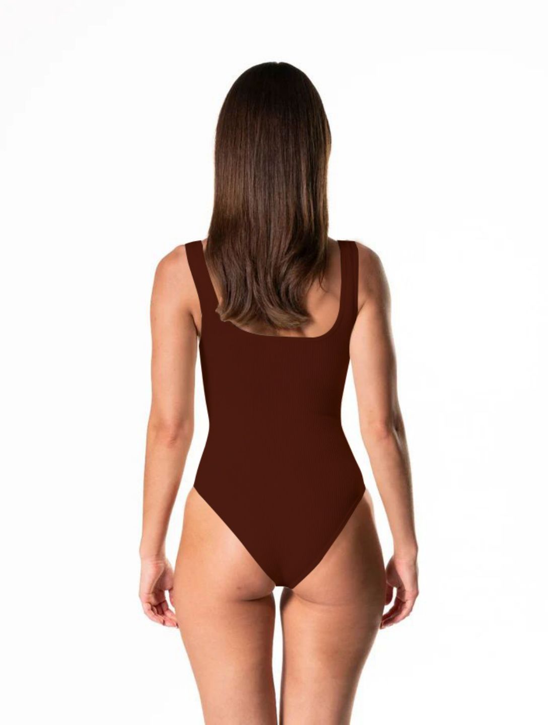 Geribbelde Shapewear Bodysuit