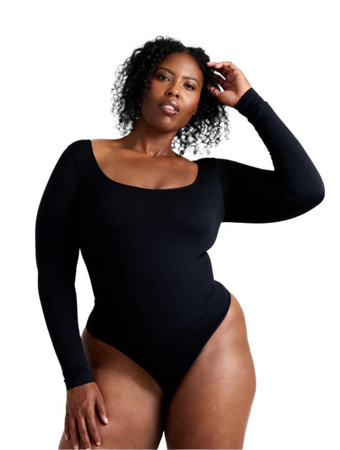MIRAYE™ – Sleek Long Sleeve Bodysuit