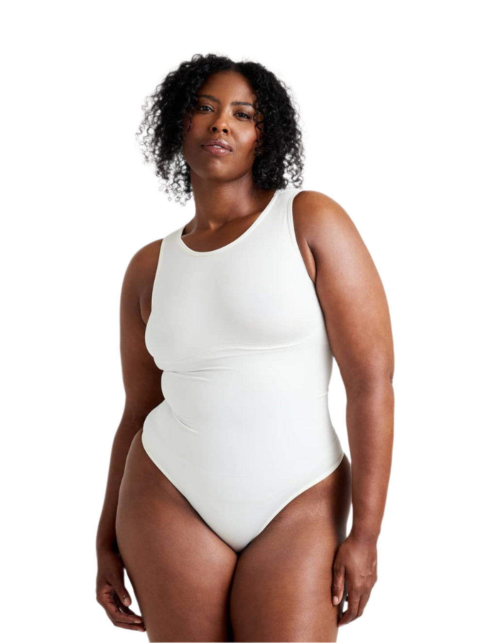 Twisted Strap Round Neck Bodysuit