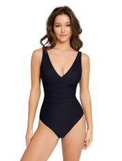 Shapewear V-Neck Swimsuit - HeyShape