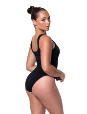 Ribbed Snatched Shapewear Bodysuit - HeyShape