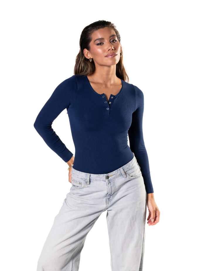 Seamless Thong Bodysuit | Long Sleeve Buy Online | HeyShape