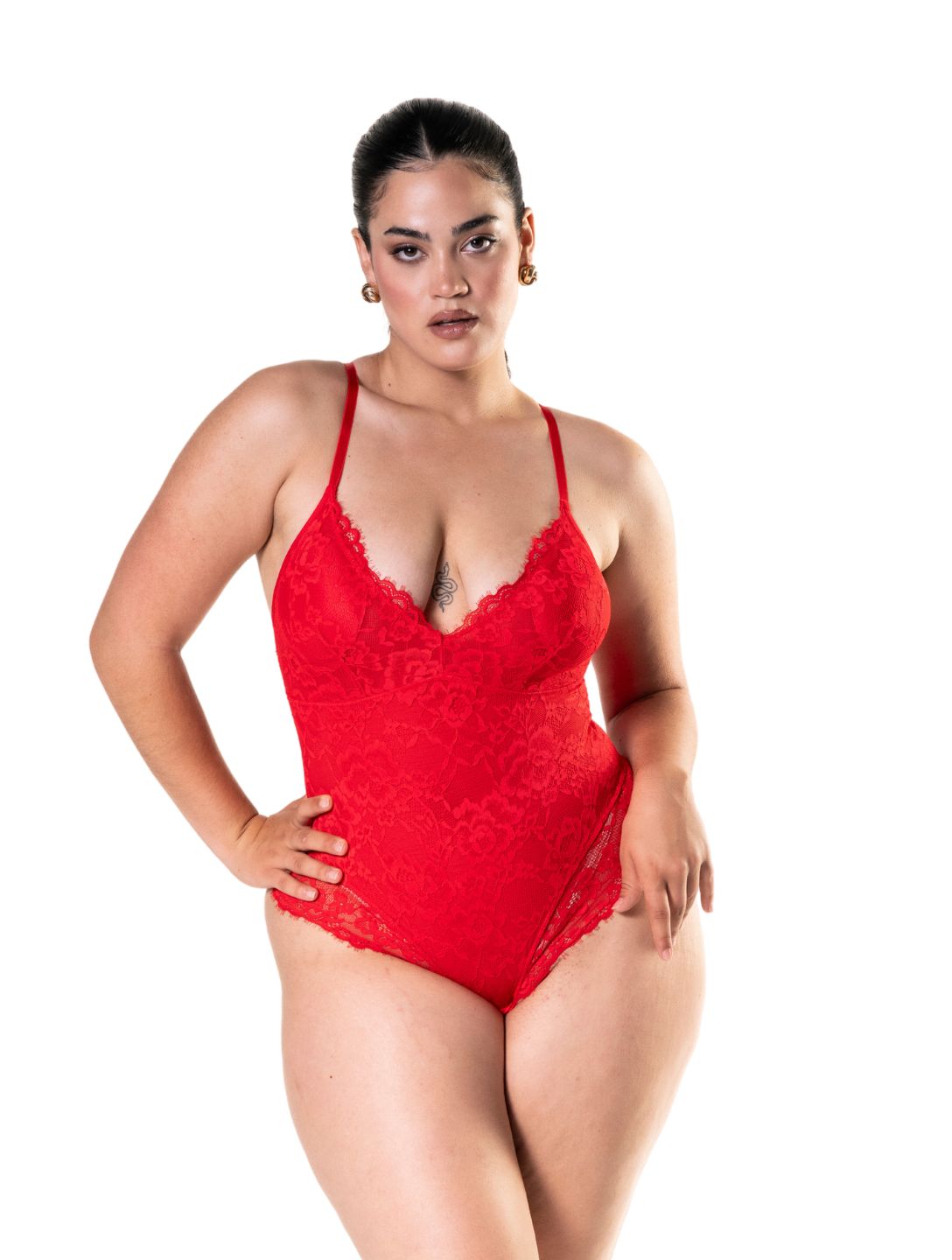 Body de encaje Shapewear