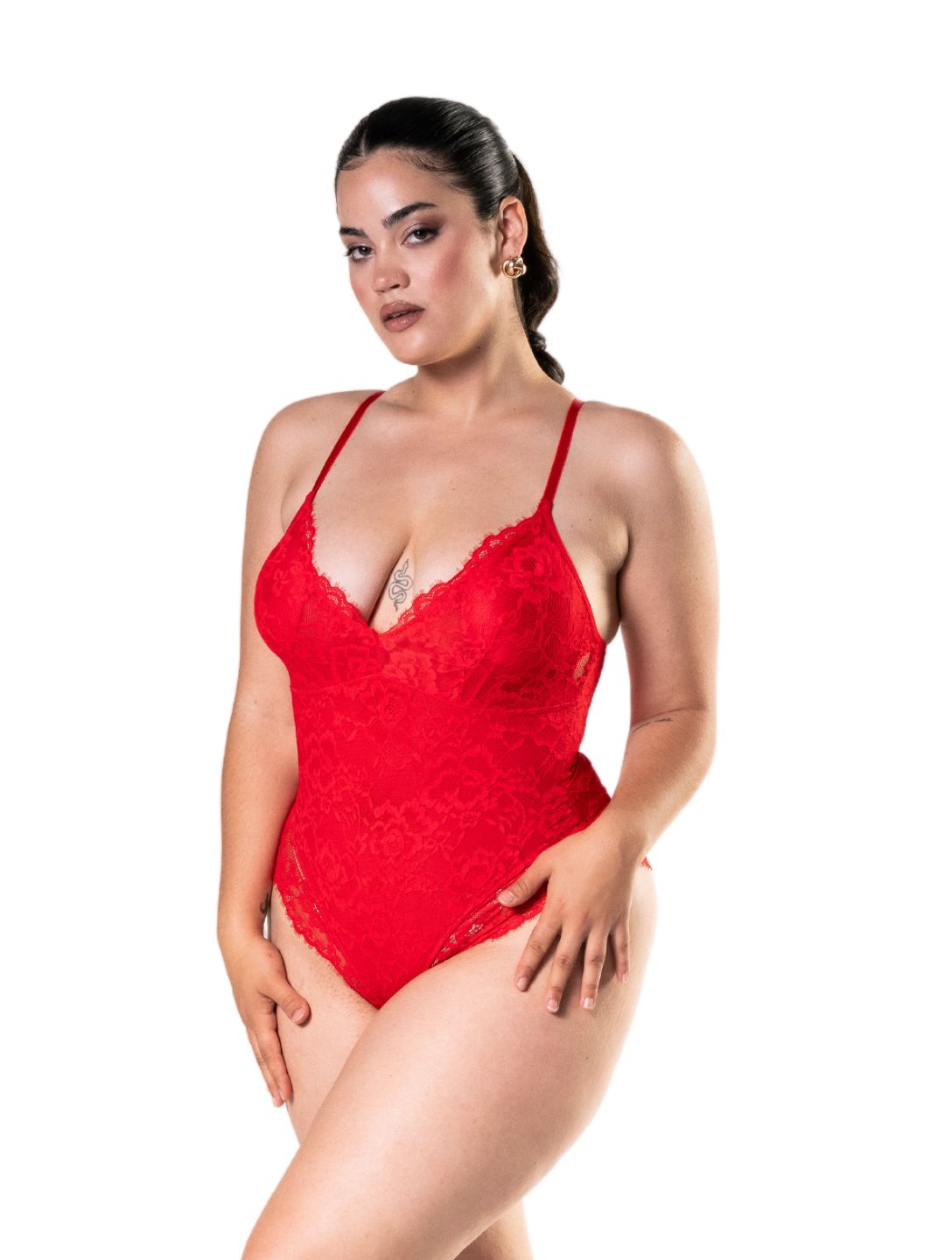 Shapewear Laced Bodysuit