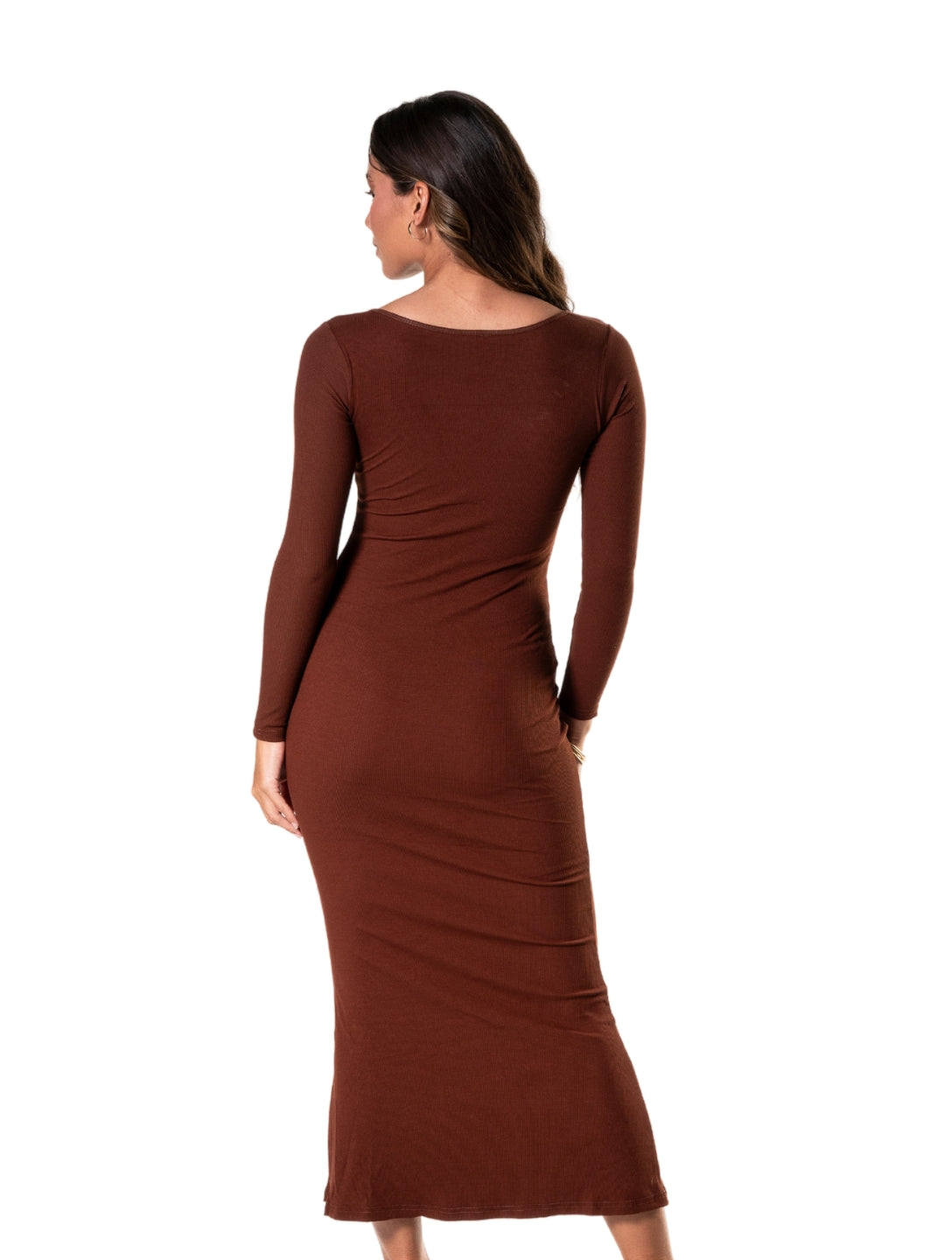 Shapewear Long Sleeve Dress