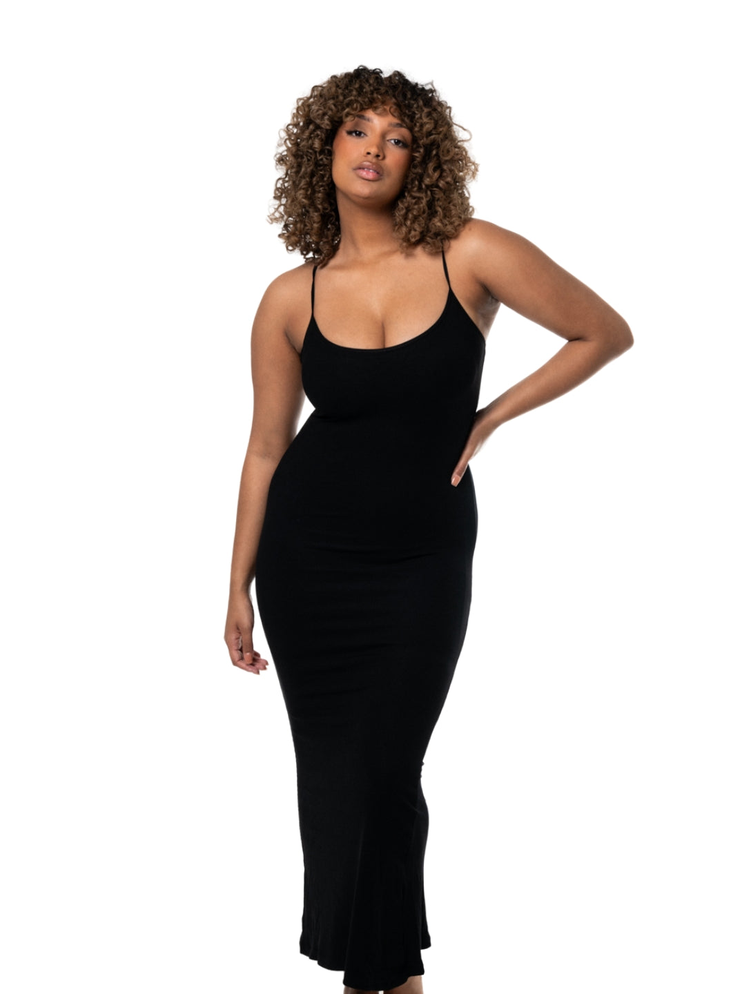 Shapewear Slip Maxi Jurk