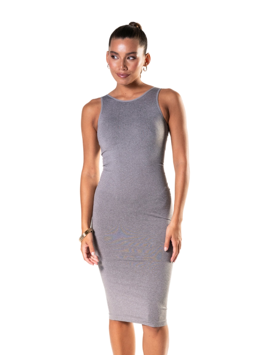 Vestido sin mangas Shapewear Maxi