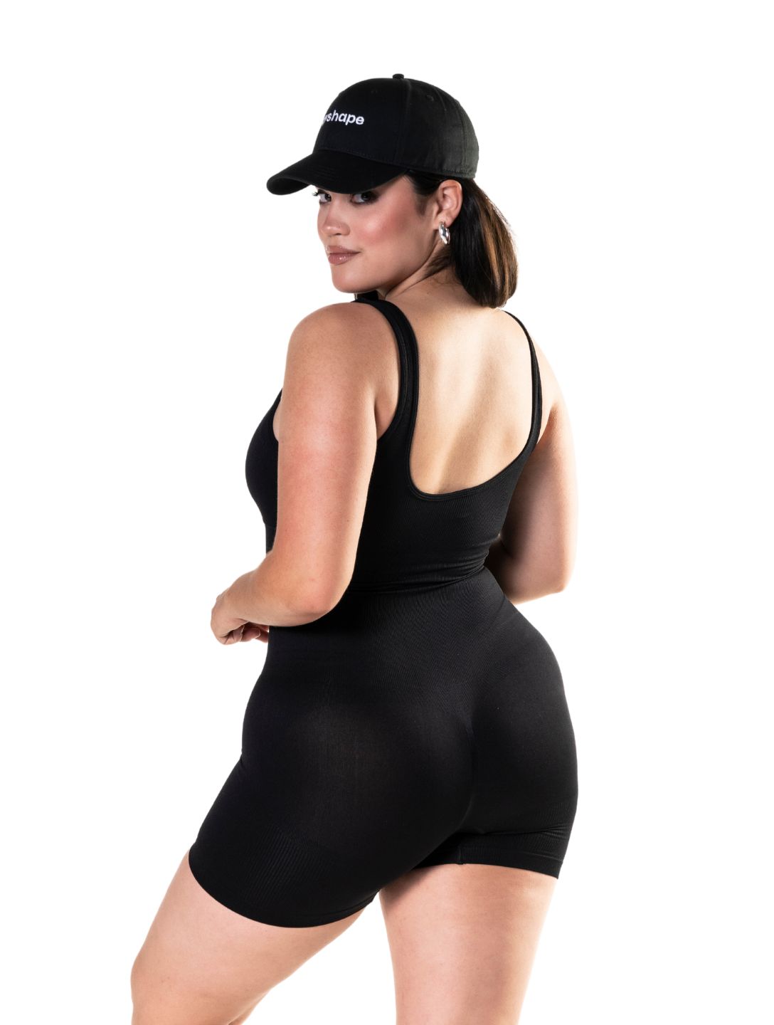 Square Neck Shapewear Jumpsuit