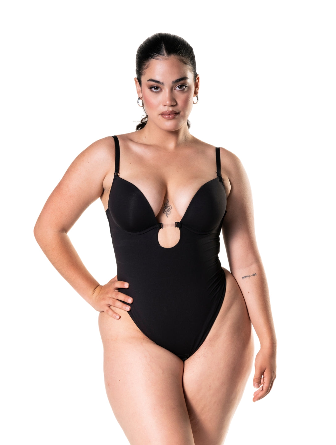 Plunge Shapewear-Tanga-Body