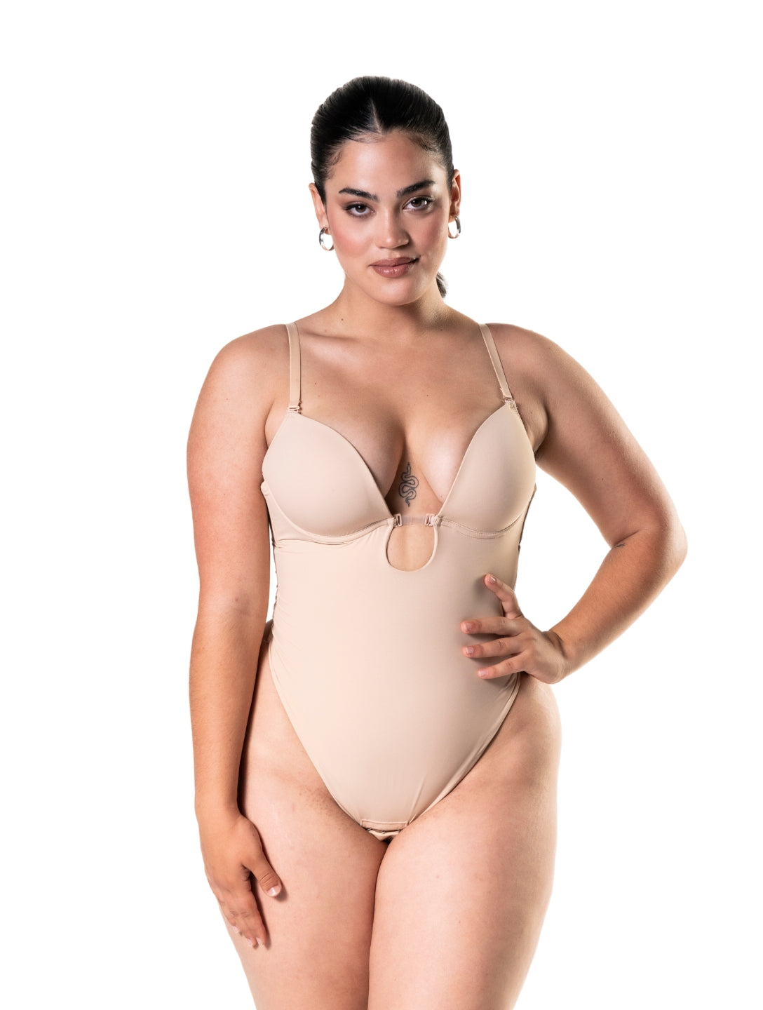 Plunge Shapewear-Tanga-Body