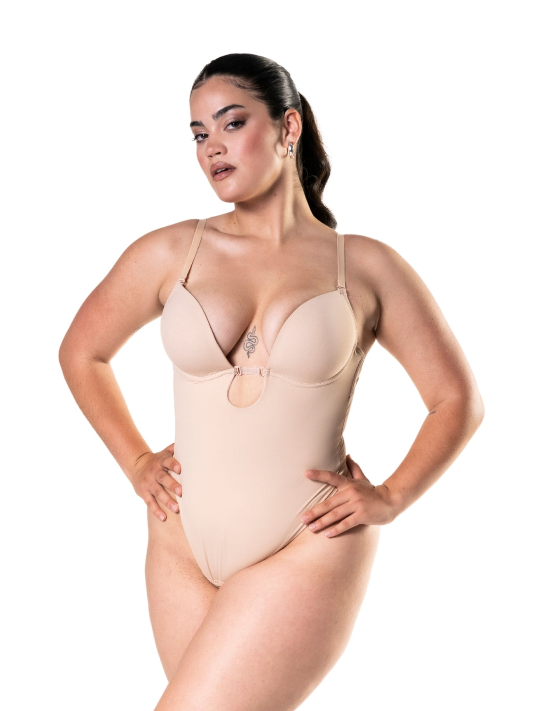 Plunge Shapewear-Tanga-Body