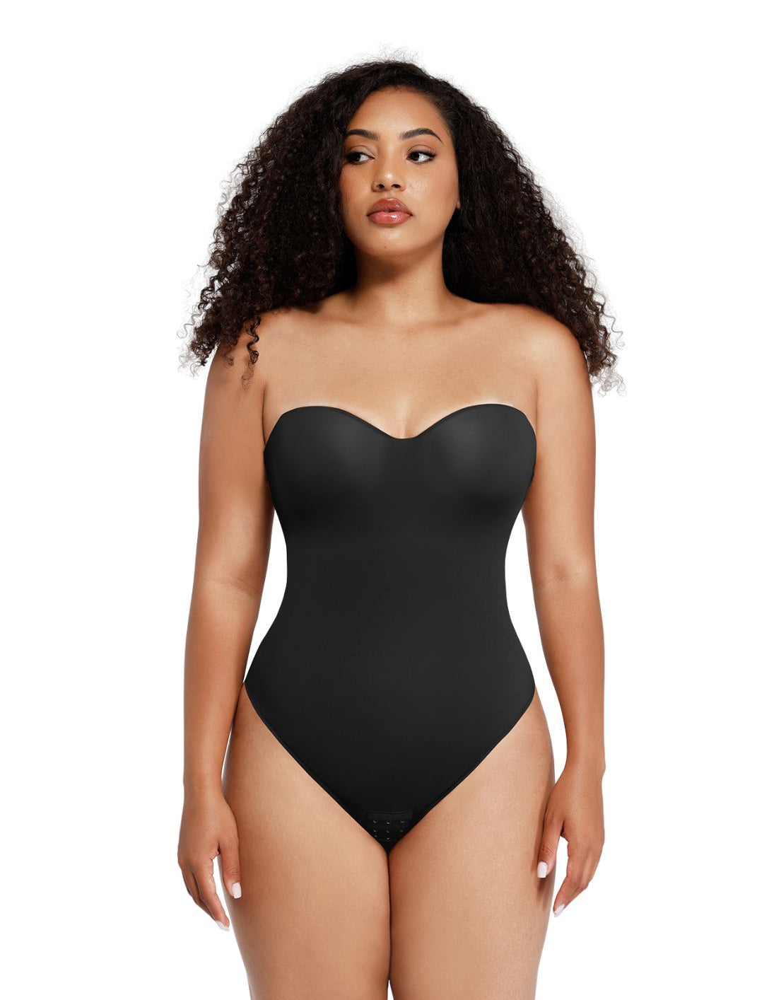 Strapless Supportive Shapewear Bodysuit - HeyShape
